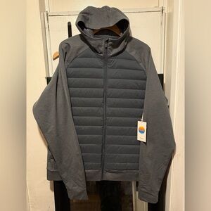 Vuori Men's Gray Hooded Jacket